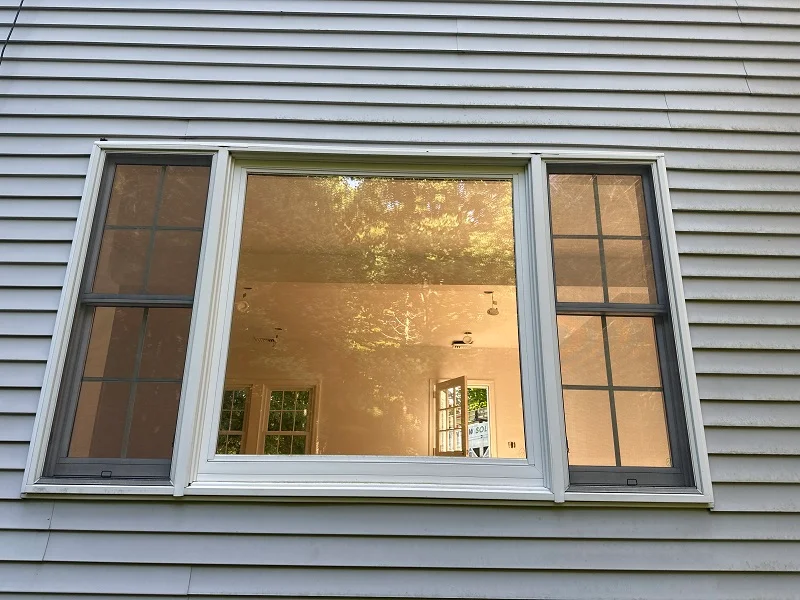 Original double hung picture window combo